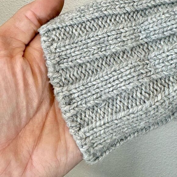 Cynthia Rowley Alpaca Wool Blend Cable Knit Button Up Cardigan Women's Medium - Picture 2 of 10